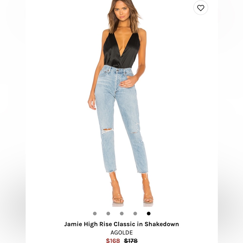 Agolde Jamie High Rise Classic Sz 27